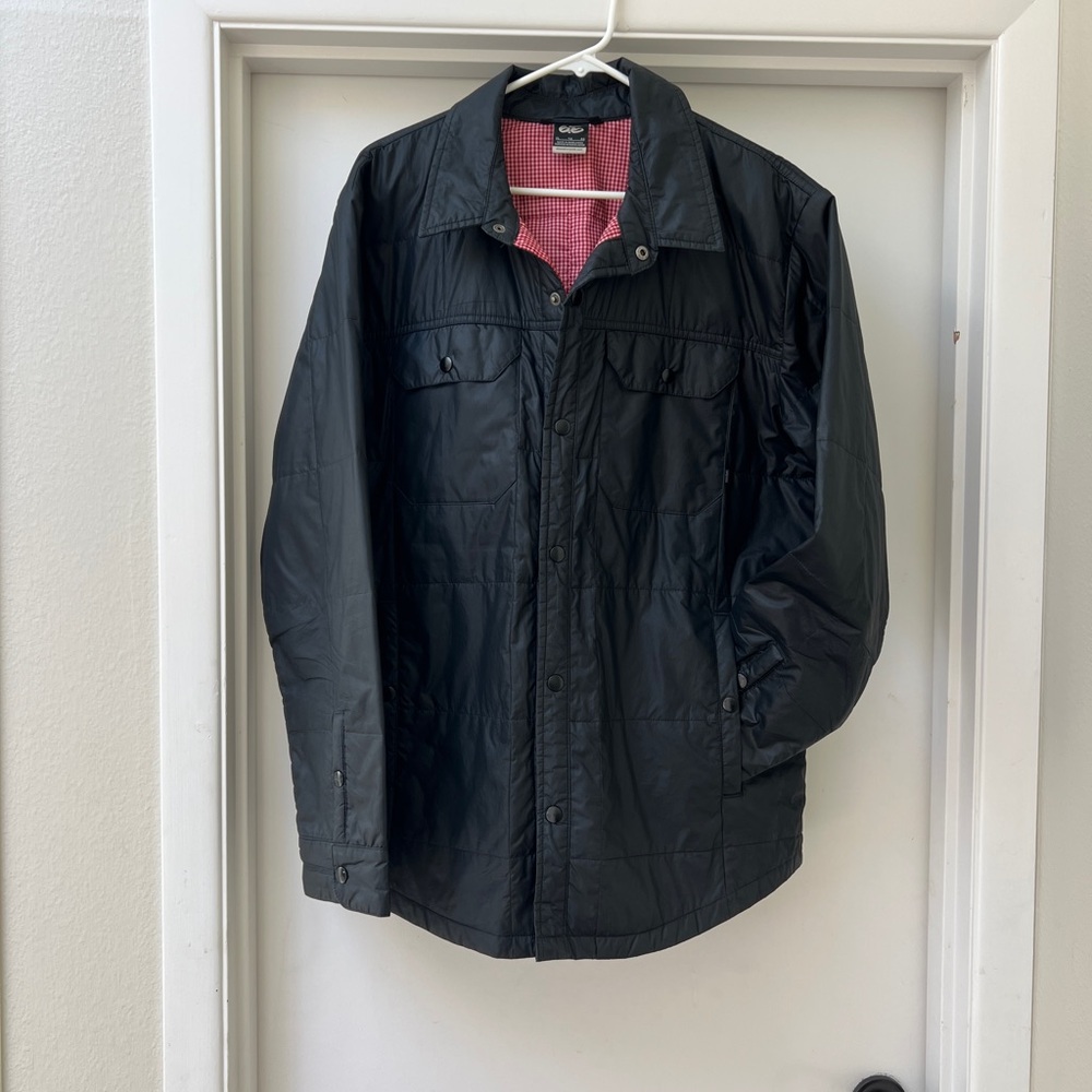 Nike Black Lightweight Jacket with Red checkered Lining
